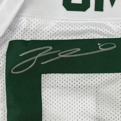 Framed Autographed/Signed Za'Darius Smith 35x39 Green Bay White Football Jersey JSA COA