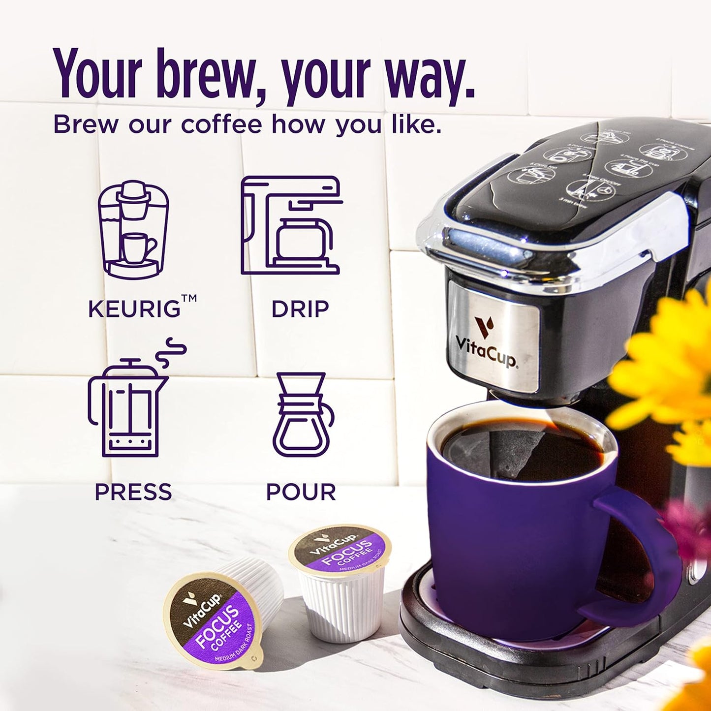 Organic Coffee Pods — Bold Flavor