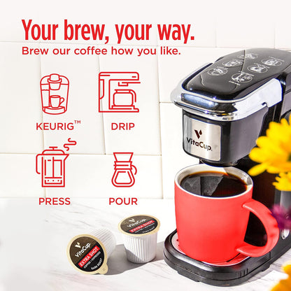 Organic Coffee Pods — Bold Flavor