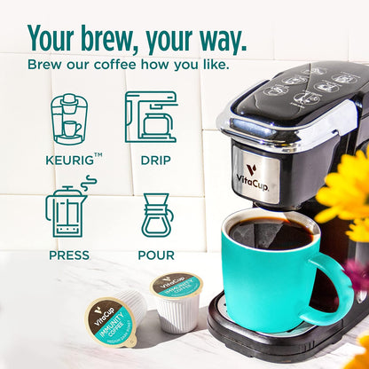 Organic Coffee Pods — Bold Flavor