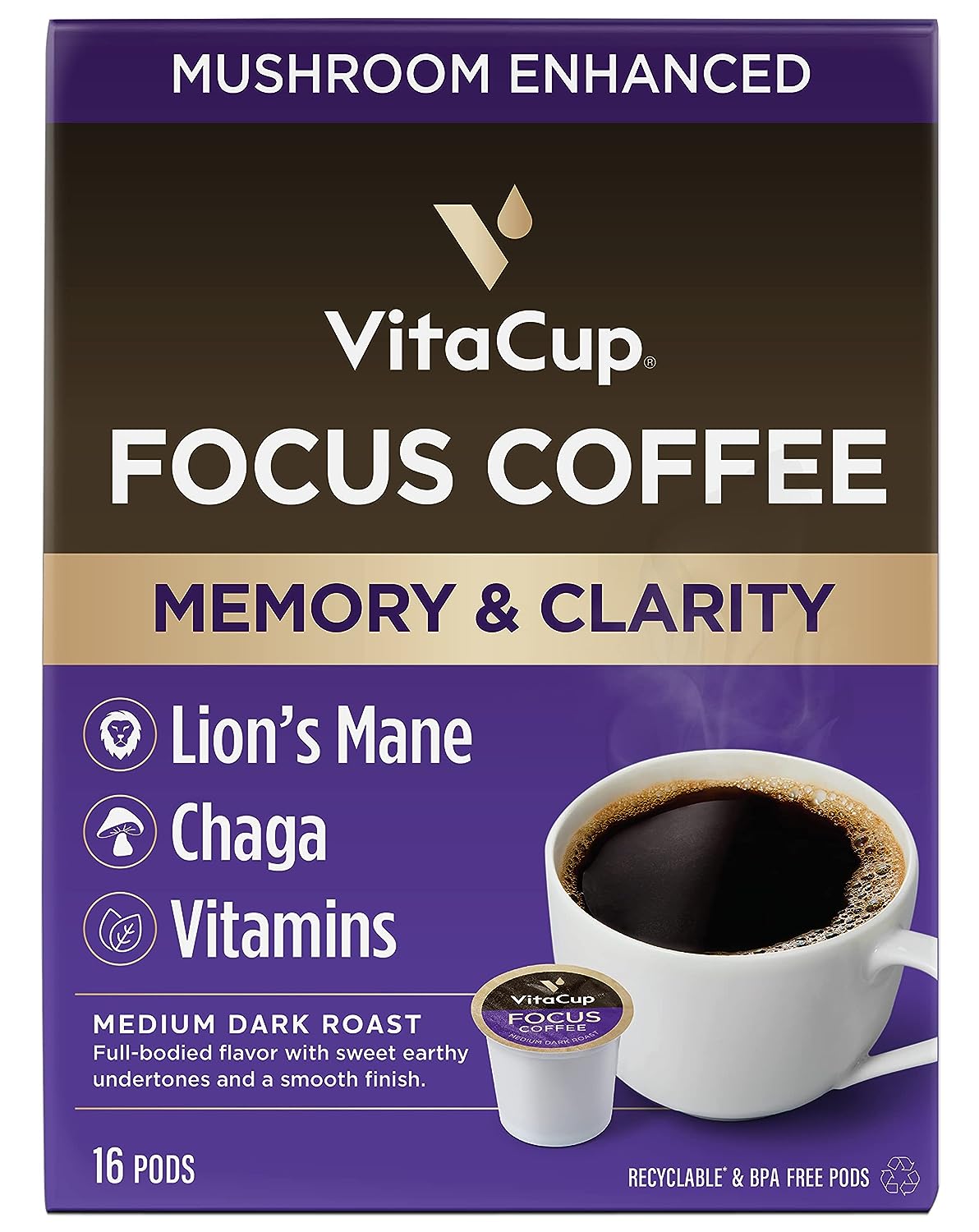 Organic Coffee Pods — Bold Flavor