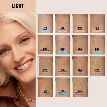 Revlon Liquid Foundation, ColorStay Face Makeup for Combination & Oily Skin, SPF 15, Medium-Full Coverage with Matte Finish, 180 Sand Beige, 1 Fl Oz