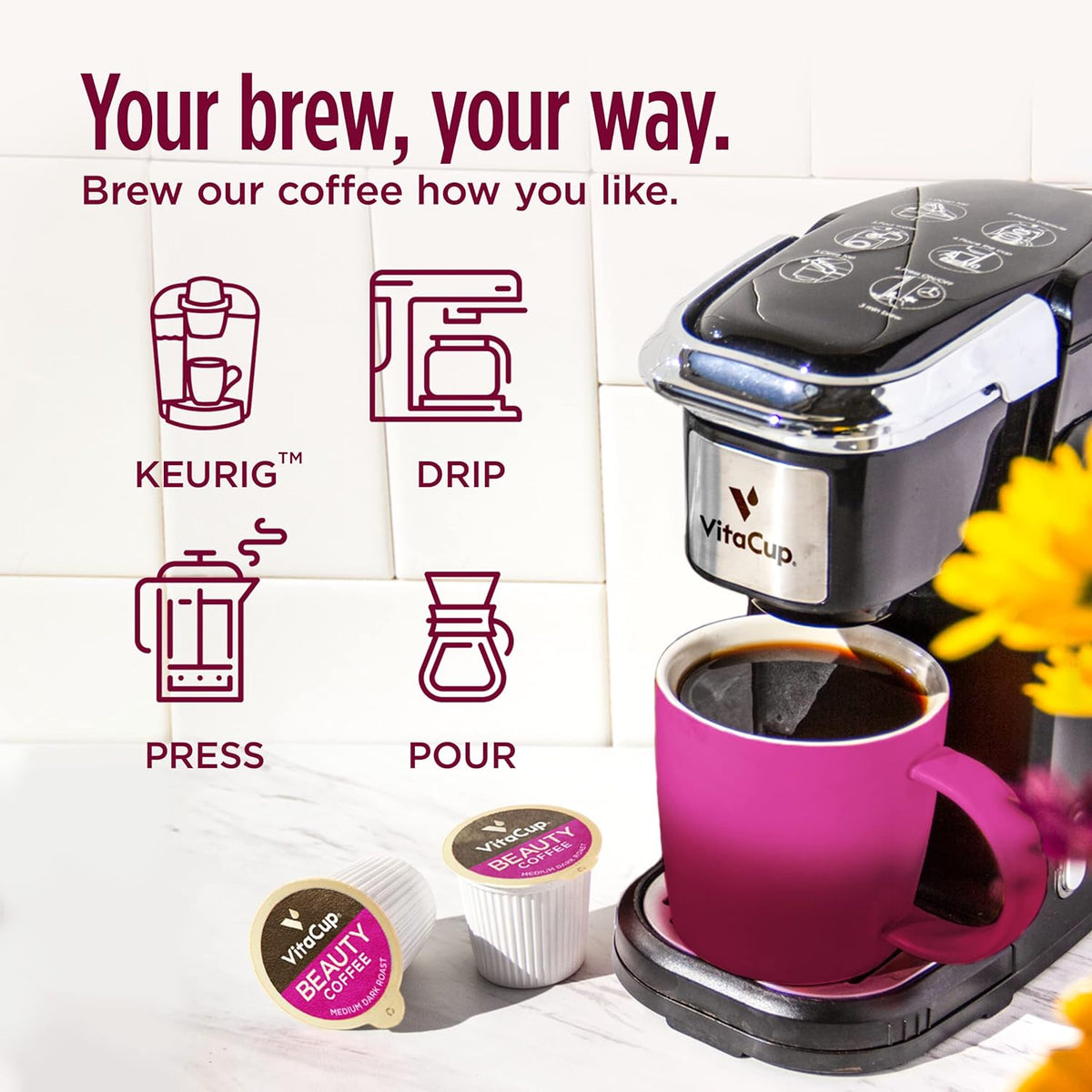 Organic Coffee Pods — Bold Flavor