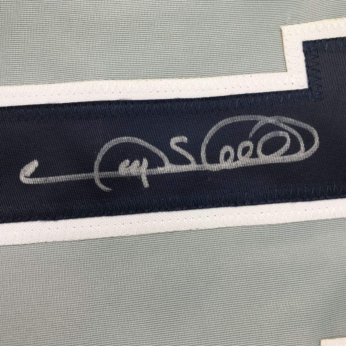 Framed Autographed/Signed Gary Sheffield 35x39 New York Grey Baseball Jersey JSA COA