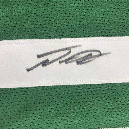Framed Autographed/Signed DeSean Jackson 35x39 Philadelphia Kelly Green Football Jersey PSA/DNA COA