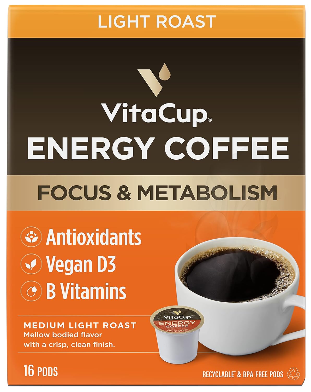 Organic Coffee Pods — Bold Flavor