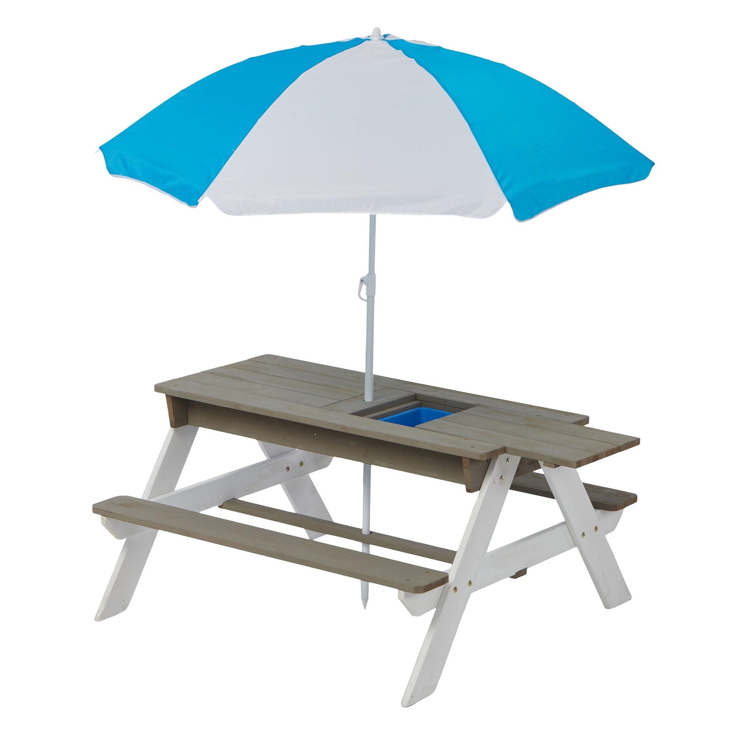 Kids Picnic Table With Sand and Water Table Conversion