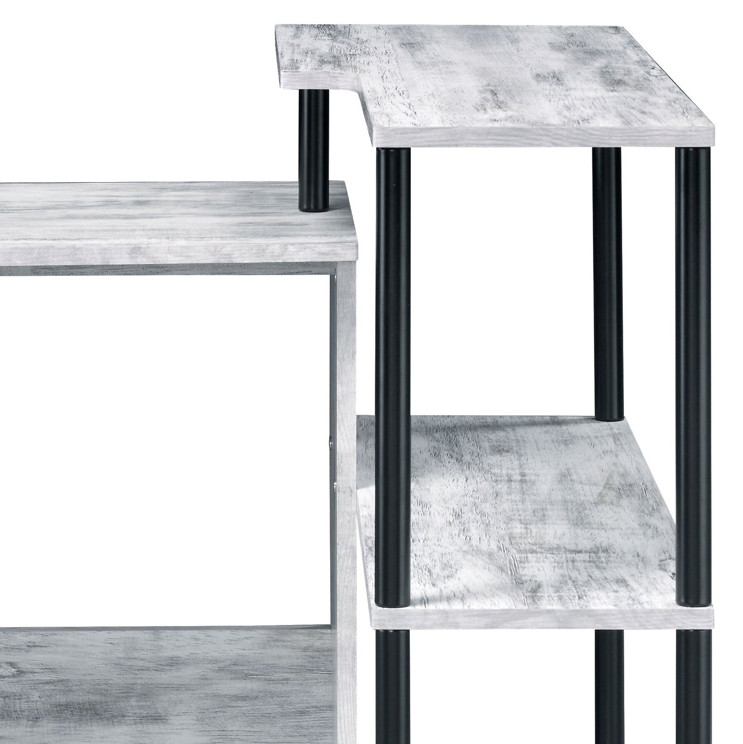 Levi Antique L-Shaped Writing Desk