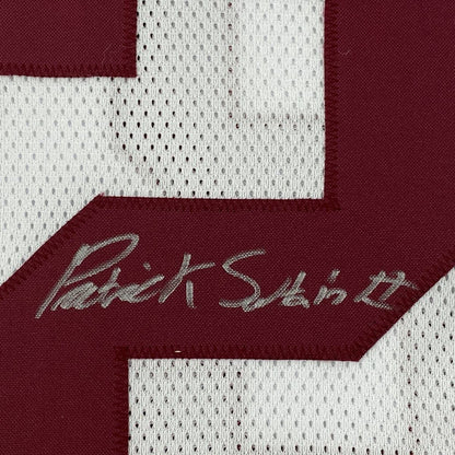 Framed Autographed/Signed Patrick Surtain II 35x39 Alabama White College Football Jersey JSA COA