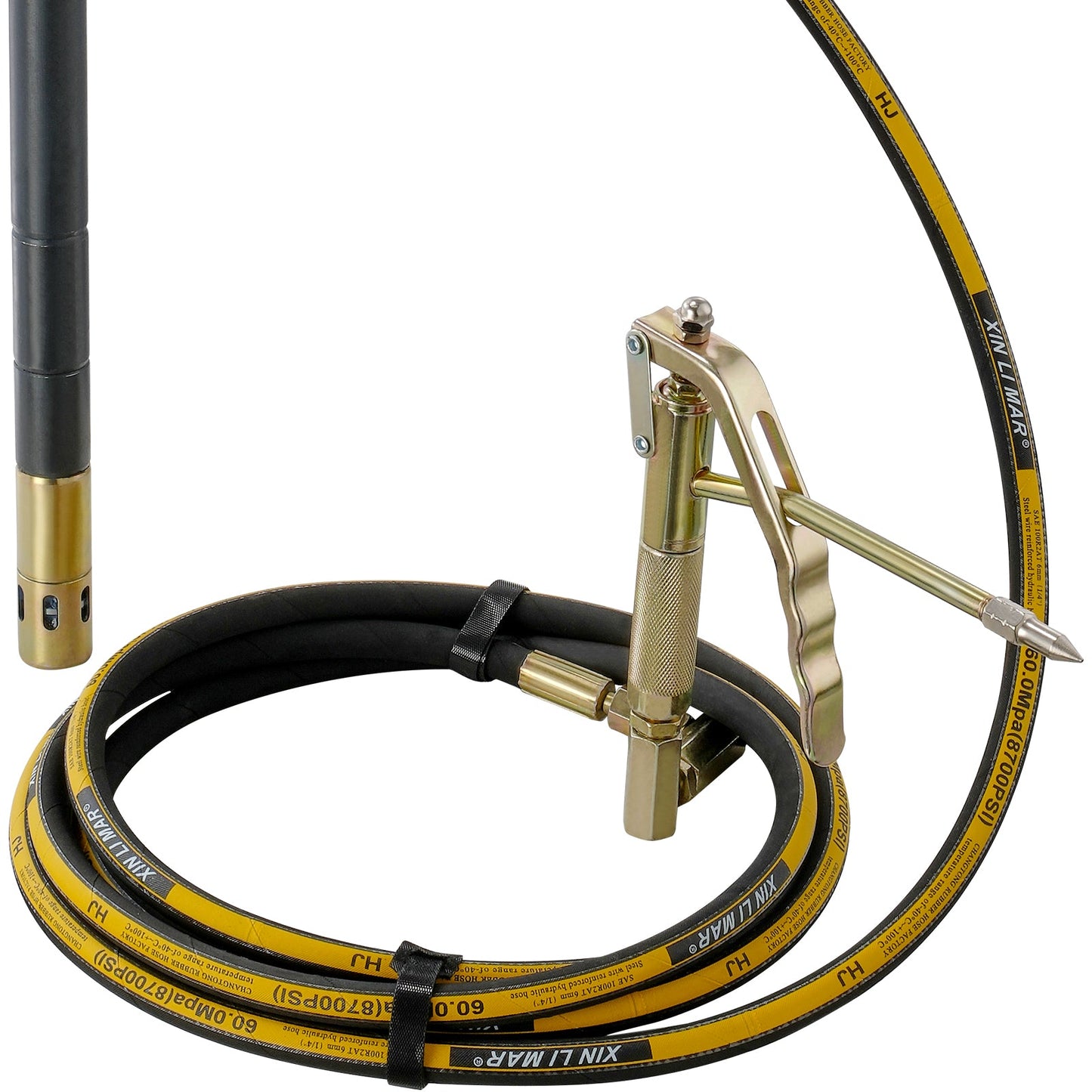VEVOR Air Operated Grease Pump with 13 ft Hose and 360° Swivel Gun