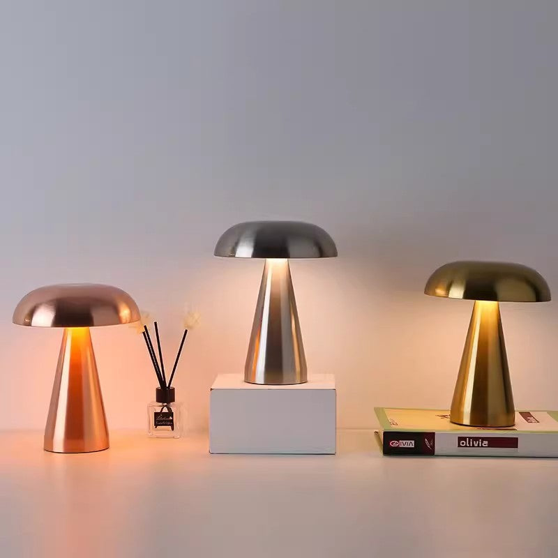 Creative Retro European Bar Table Lamp Rechargeable Dining Table Small Night Lamp