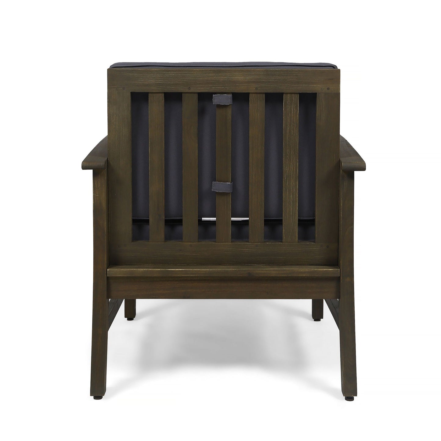 Perla Contemporary Club Chair with Water Resistant Cushion