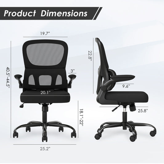 Ergonomic Mesh Office Chair with Lumbar Support