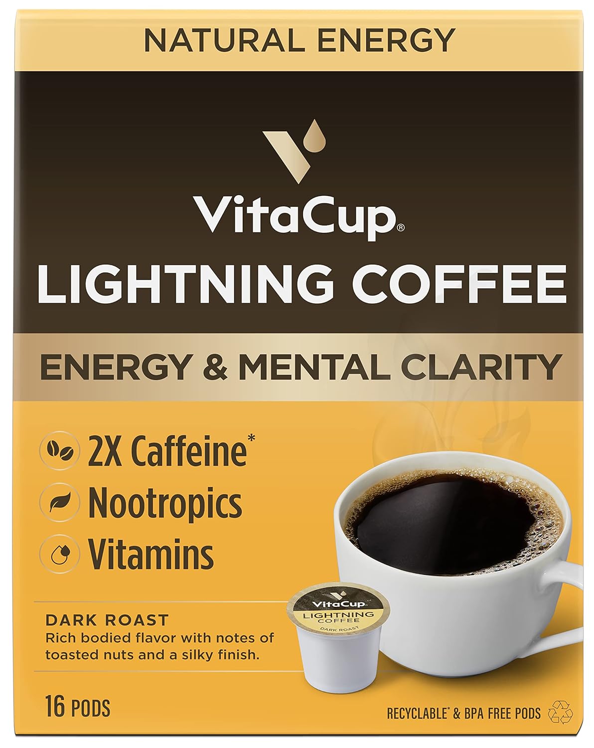 Organic Coffee Pods — Bold Flavor