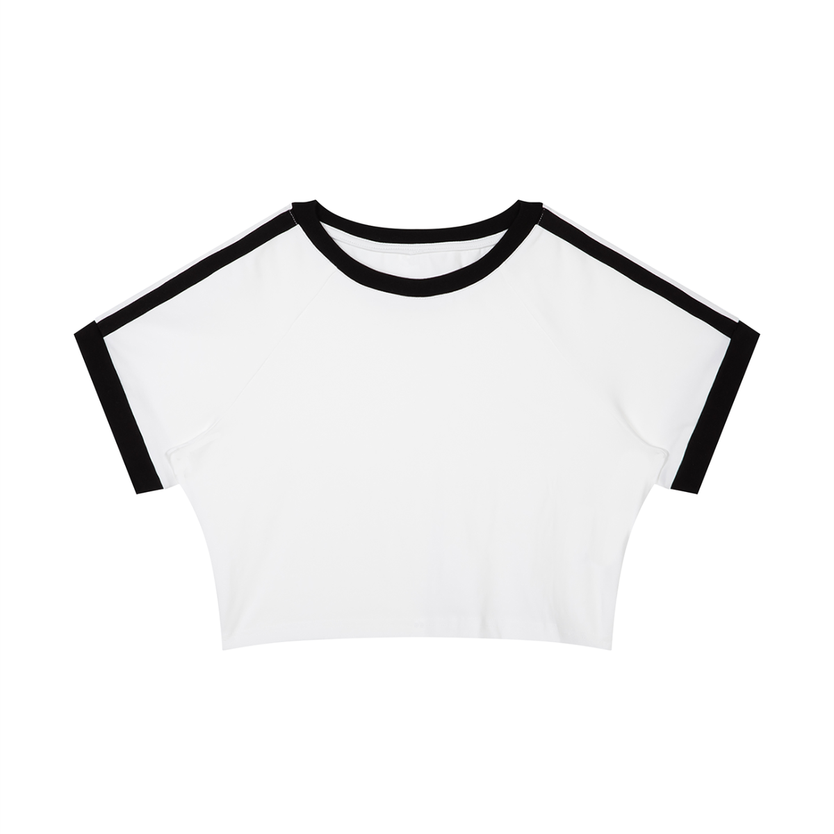 Loki & Ivy Women’s Raglan Crop T-Shirt