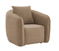 Keith Chenille Armchair With 1 Matching Color Toss Pillow