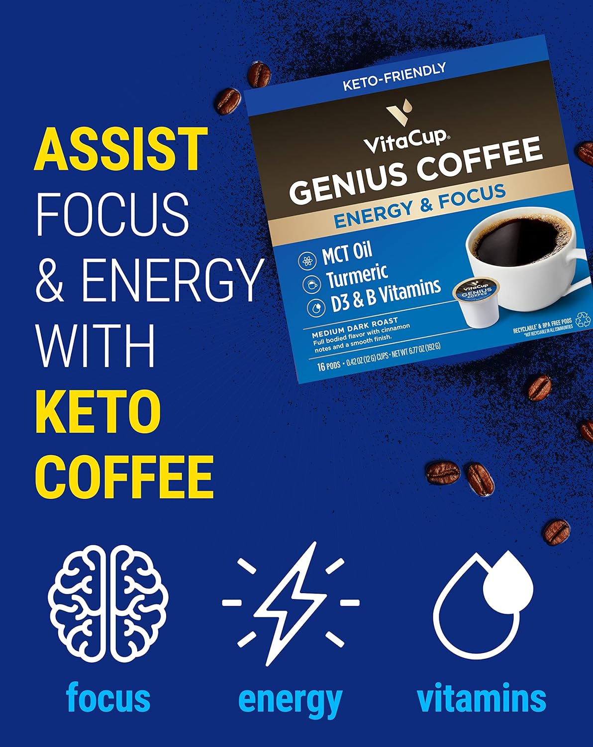 Organic Coffee Pods — Bold Flavor