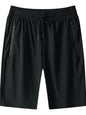 Men's Plus Size Drawstring Active Shorts