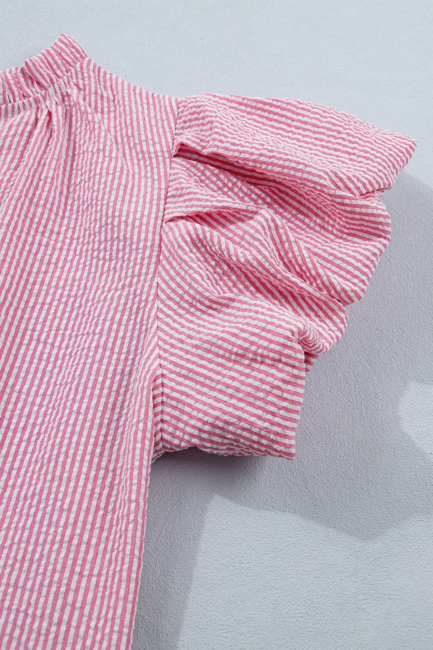 Maelynn Short Bubble Sleeve Blouse