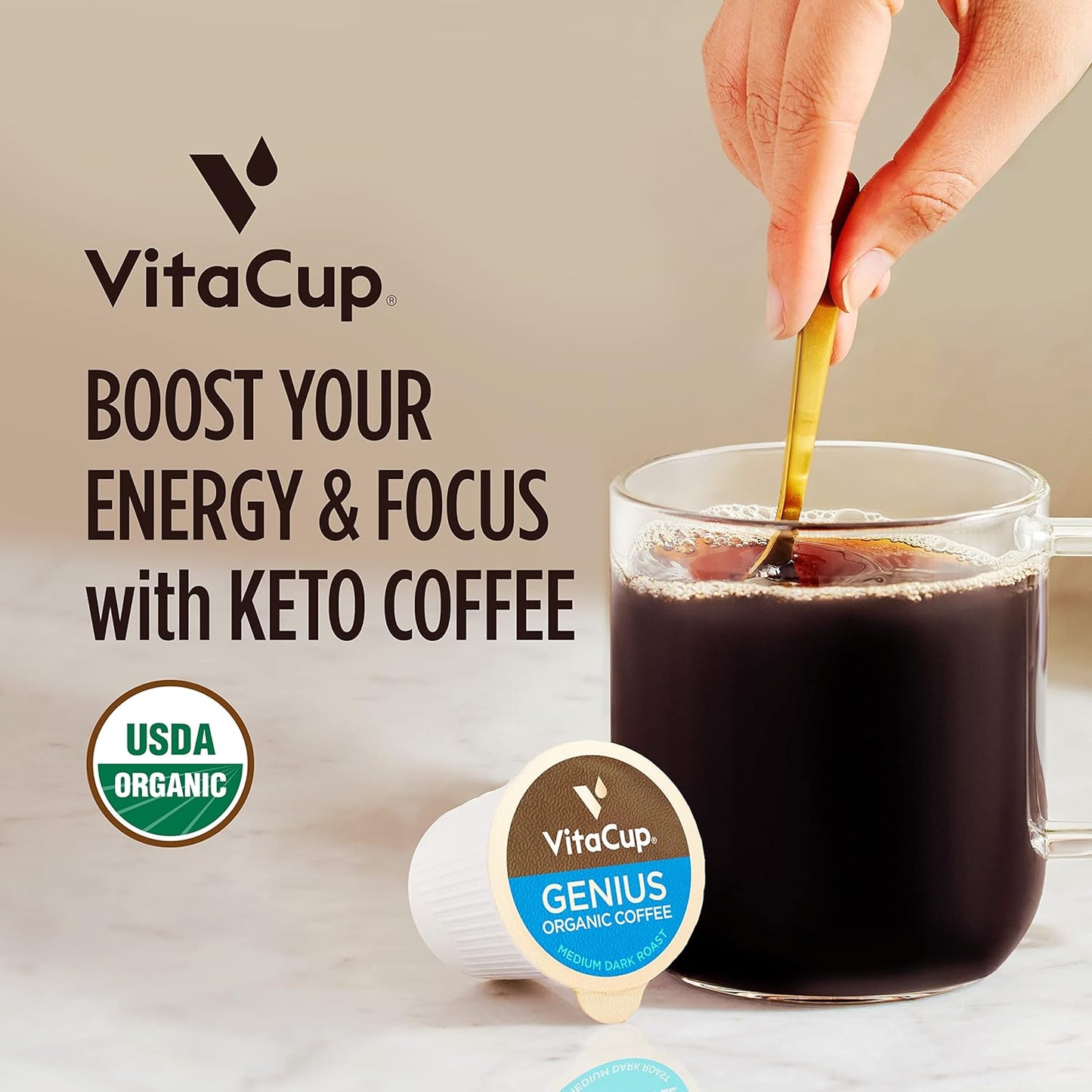 Organic Coffee Pods — Bold Flavor