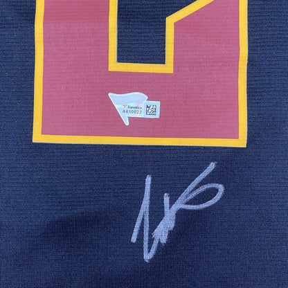 Framed Autographed/Signed Collin Sexton 35x39 Cleveland Cavaliers Black Basketball Jersey Fanatics COA