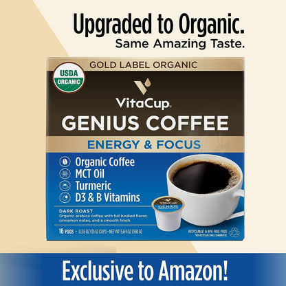 Organic Coffee Pods — Bold Flavor