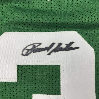 Framed Autographed/Signed Paul Silas 35x39 Boston Green Basketball Jersey PSA/DNA COA