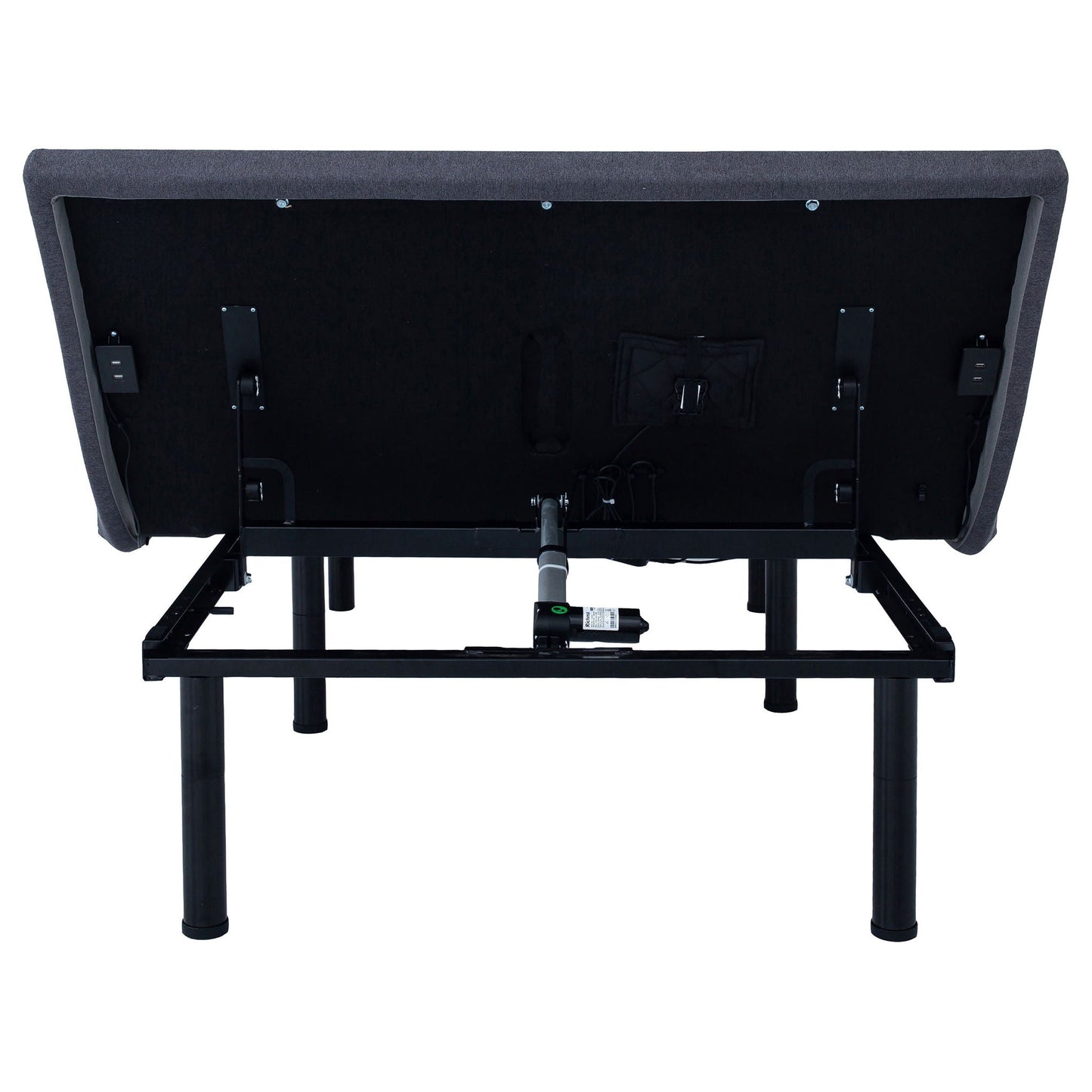 Kelven - Adjustable Bed Base With Wireless Remote And Dual Massage Motors