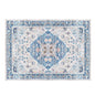 6x9FT VintageÊArea Rug Modern Non Slip Carpet Boho Low Pile Soft Rug Waterproof Machine Washable Rug for Living Room BedroomÊKitchen Dining Room Under
