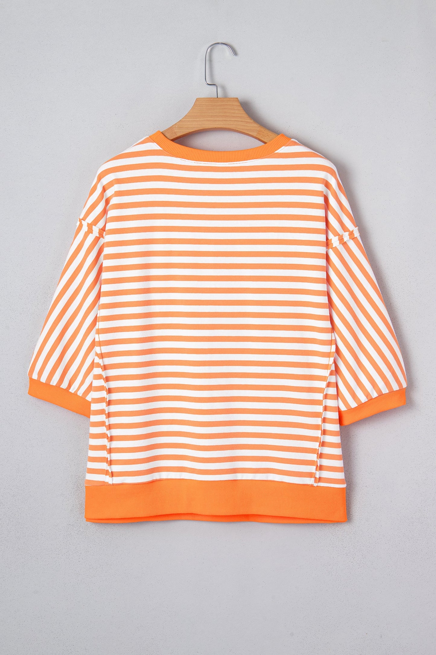 Dulce Seam Patchwork Pullover Top