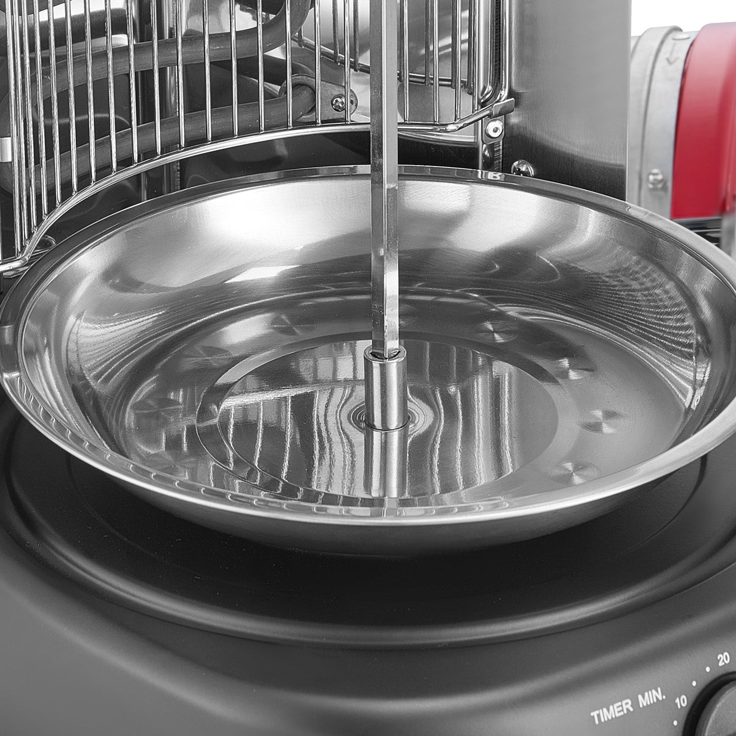 Stainless Steel Shawarma Grill Machine Vertical Gyro Rotisserie Doner