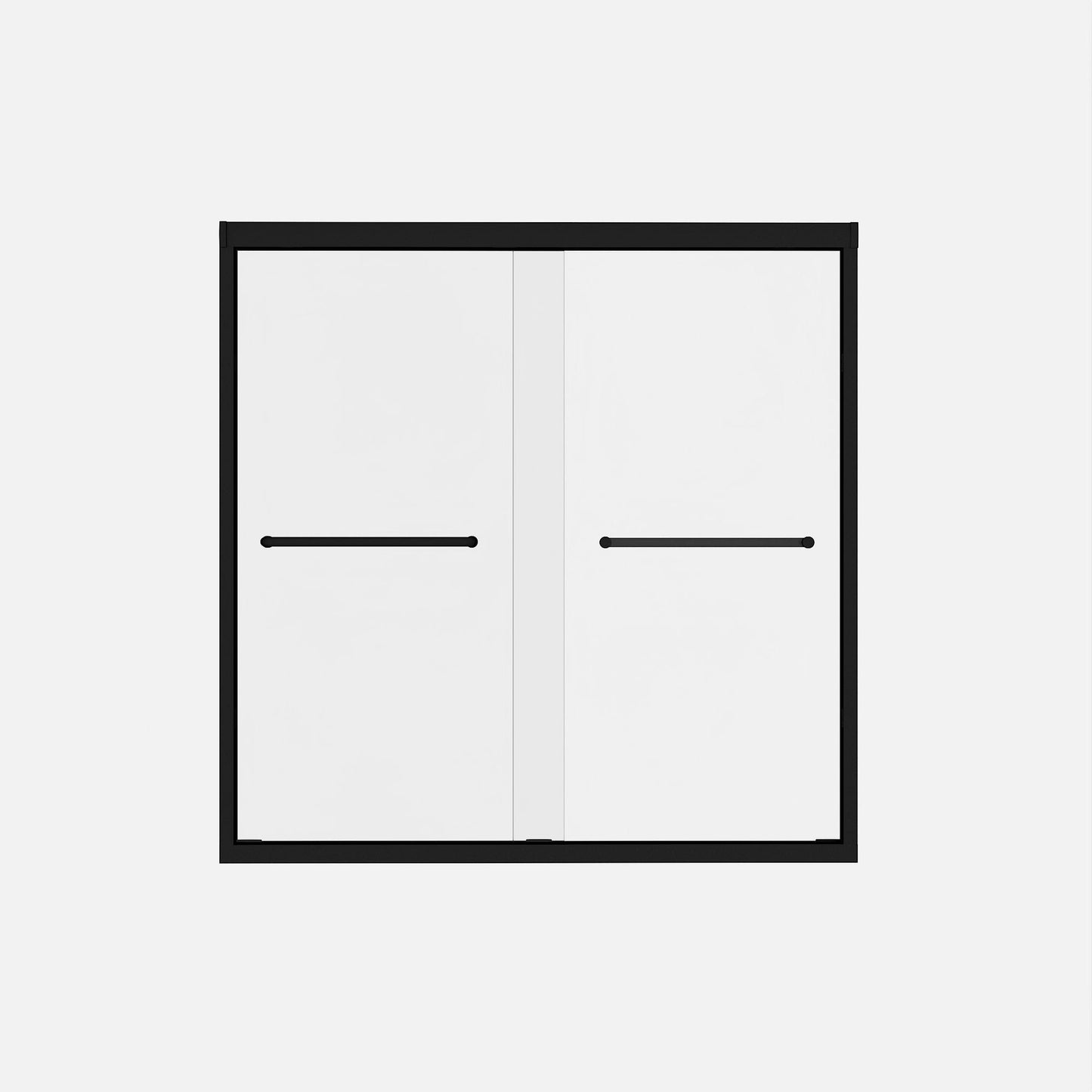 Double Sliding Shower Door With Explosion Proof Film