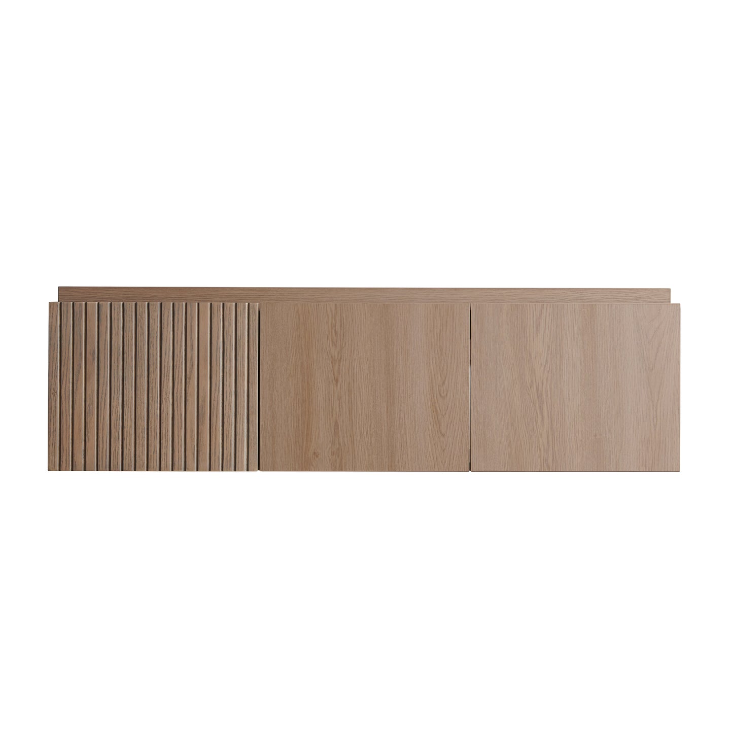 48" MURI Heidelberg Woodgrain Plywood Cabinet with Double Doors and One Drawer
