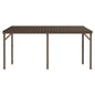 12'x16' Hardtop Lean-To Gazebo with Gutters
