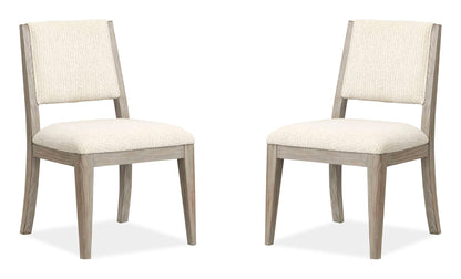 Braelyn - Upholstered Side Chair (Set of 2) - Dorian Gray