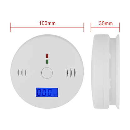 Battery Operated CO Carbon Monoxide Sensor Alarm
