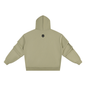 Unisex Heavyweight Ruched Sleeves Hoodie