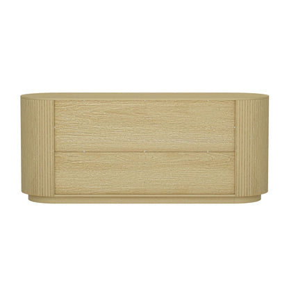 Olivia - Double Dresser With 6 Drawers - Oak