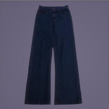 Fashionable Mens Denim Mid-rise Flared Pants