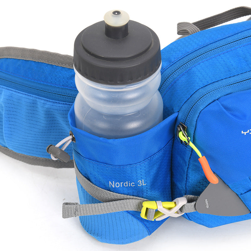 Mens Outdoor Sports Water Bottle Hiking And Climbing Waist Bag