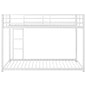Metal Bunk Bed, Low Bunk Bed With Ladder