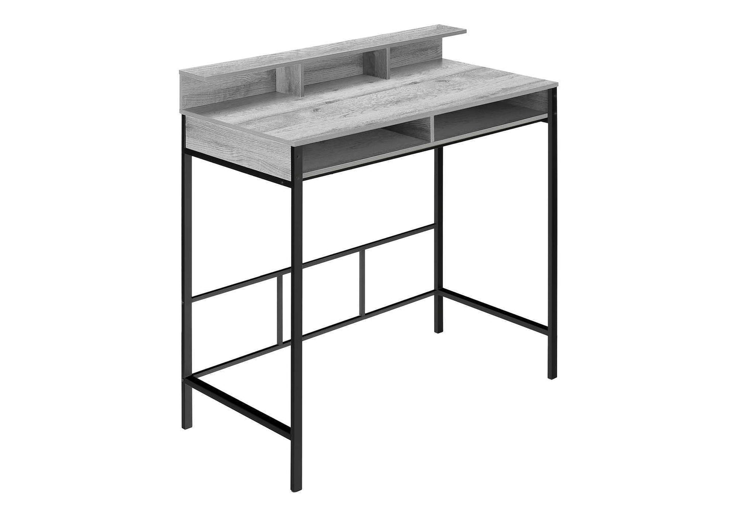 Computer Desk for Home Office with Standing Storage Shelves