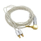 Silver foil headphone cable LS200 CKR90 LS50 70 A2DC interface audiophile headphone upgrade cable