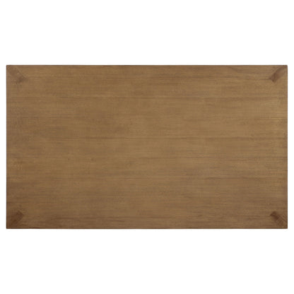 Bruner 72-inch Rectangular Wood Dining Table Natural Brown