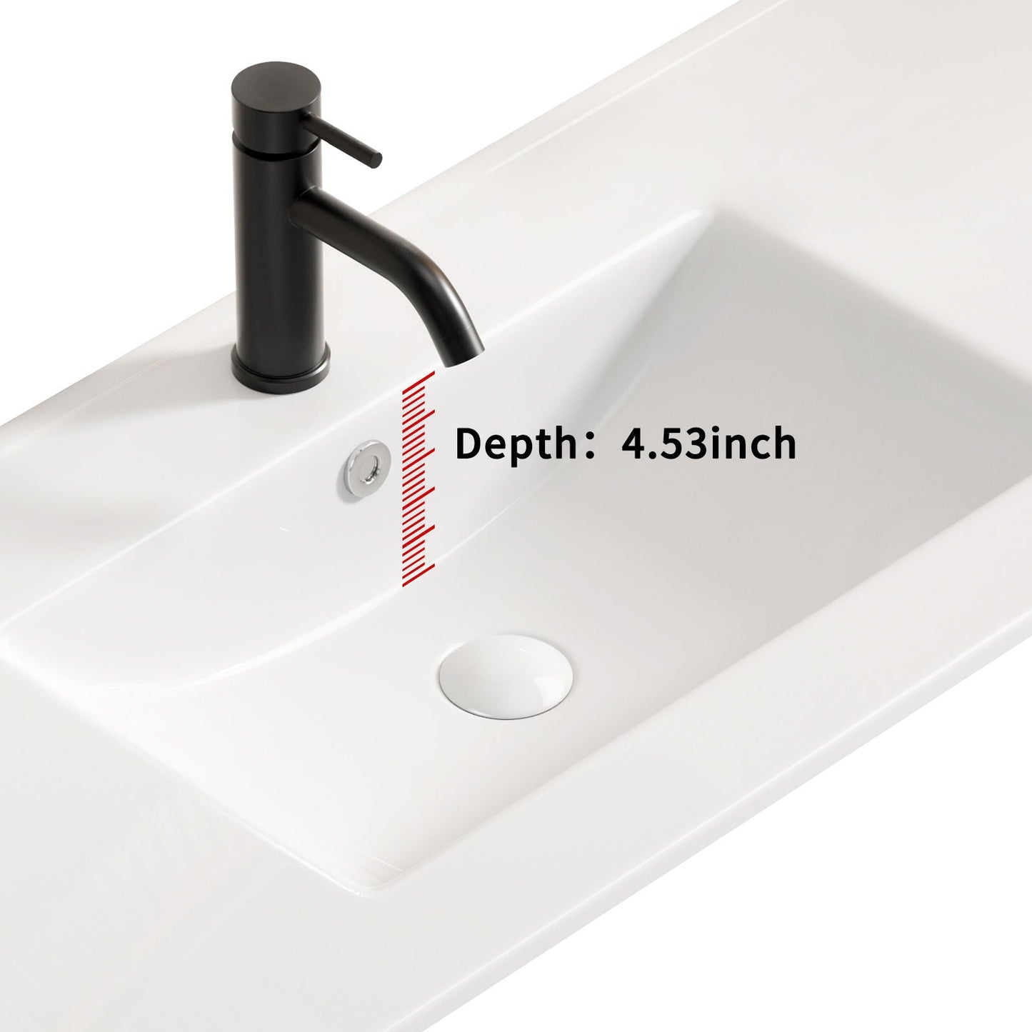 Bathroom Sink, Countertop Wash Basin For Bathroom