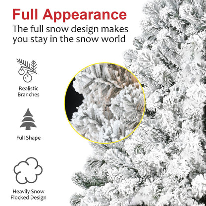 5FT Flocked Christmas Tree