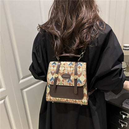 Stylish Casual Minimalist Personalized Womens Backpack