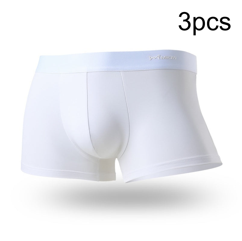 Mens Ice Silk Boxer Briefs