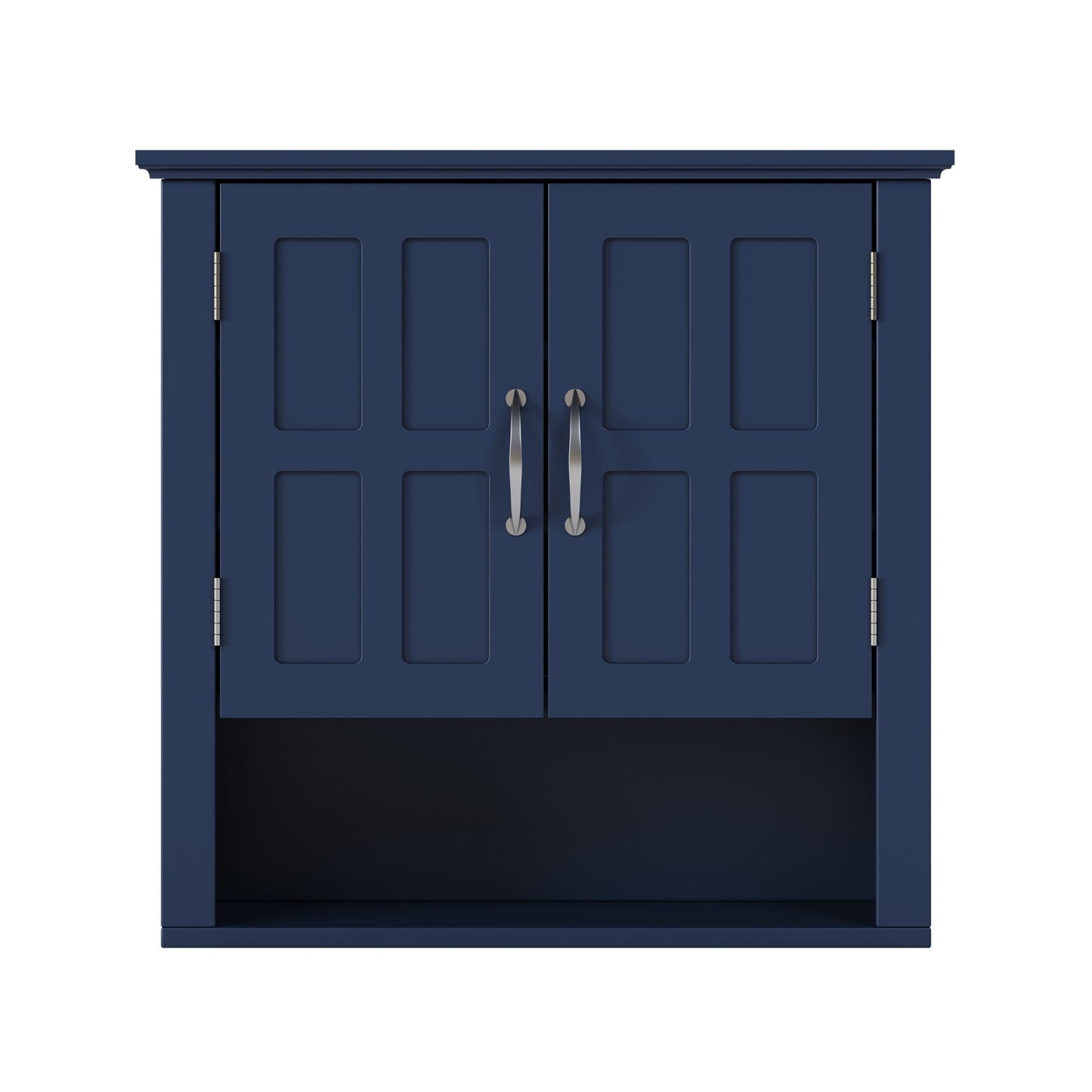 Multi Functional Wall Mounted Cabinet With Adjustable Shelves For Bathroom