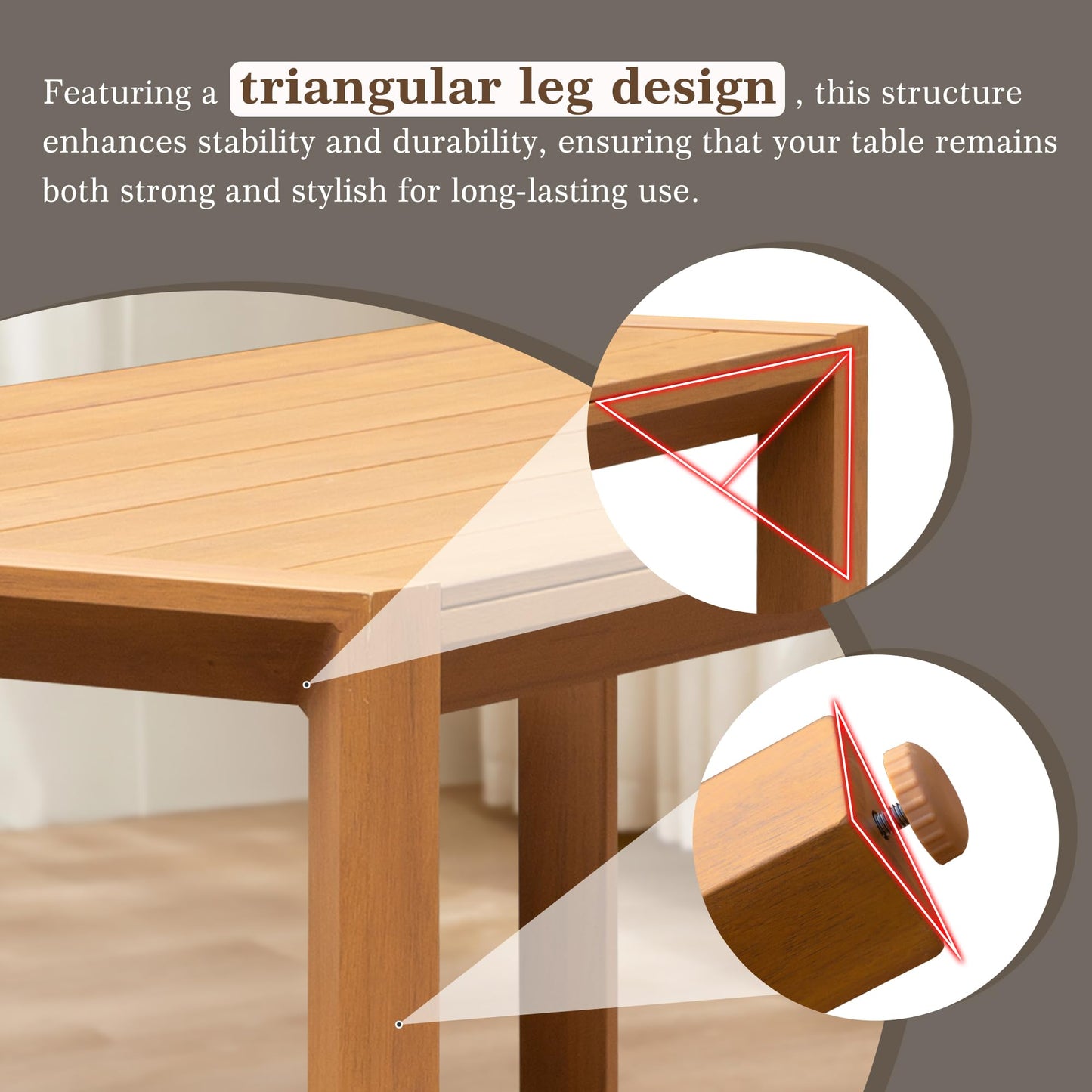 Outdoor Bar Table, Patio Counter Bar Height Table